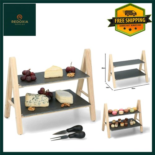 Elegant tier wooden slate - elegant,