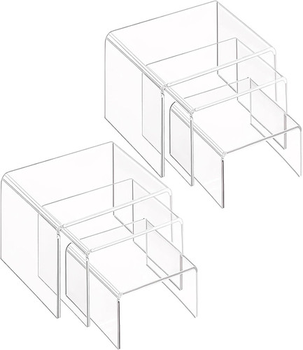 Pcs acrylic risers for - 6,