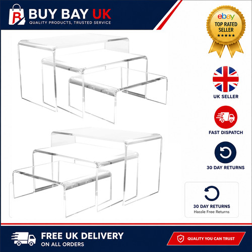 Pack clear acrylic display - 6,