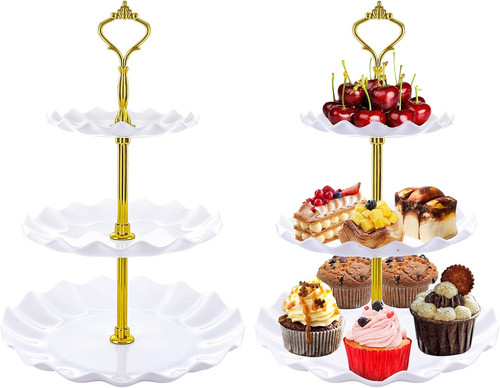 Pcs large tier cupcake - 2,