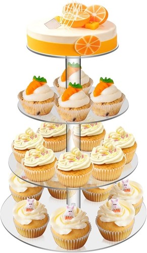 Cupcake stand tier acrylic - cupcake,