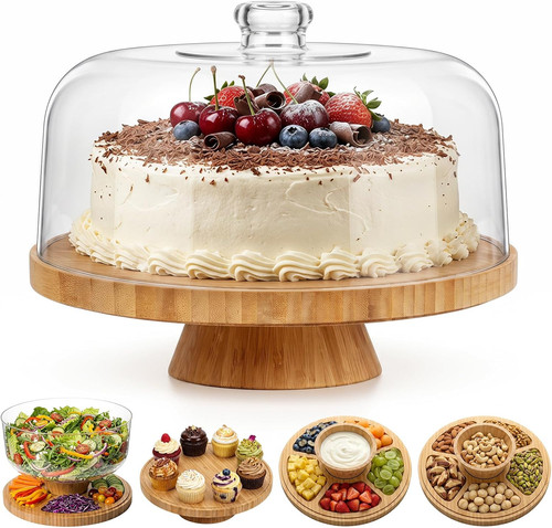 Ozd cake stand wooden - ozd, 11''