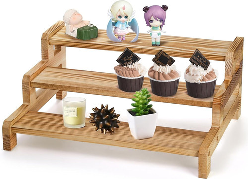 Tier wooden cupcake - 3-tier,