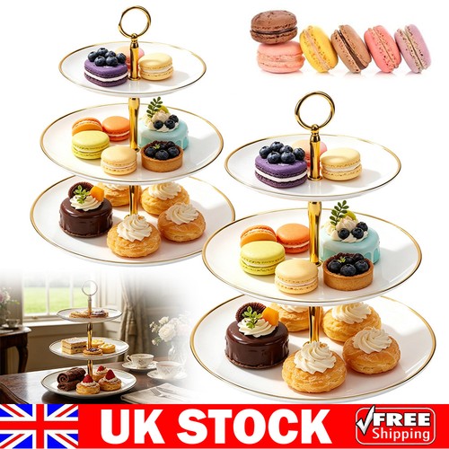 Cake stand tier round - 2x,