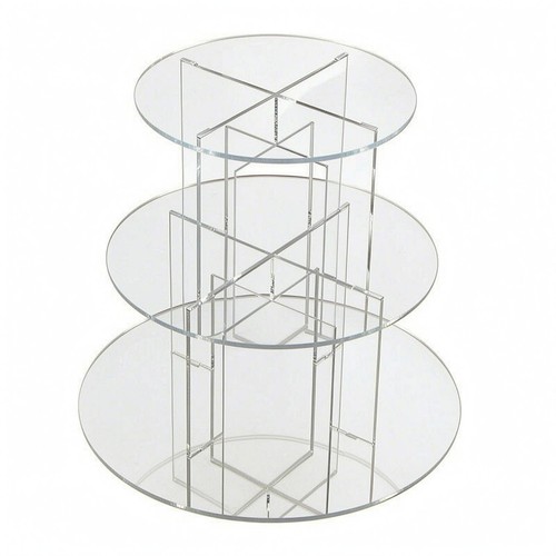 Clear acrylic cake stand - clear,