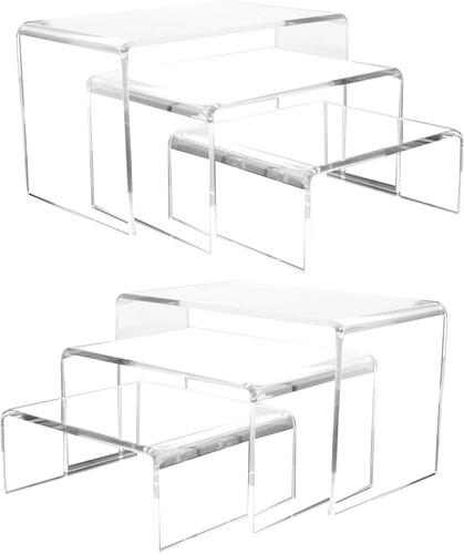 Pcs acrylic risers for - acrylic,