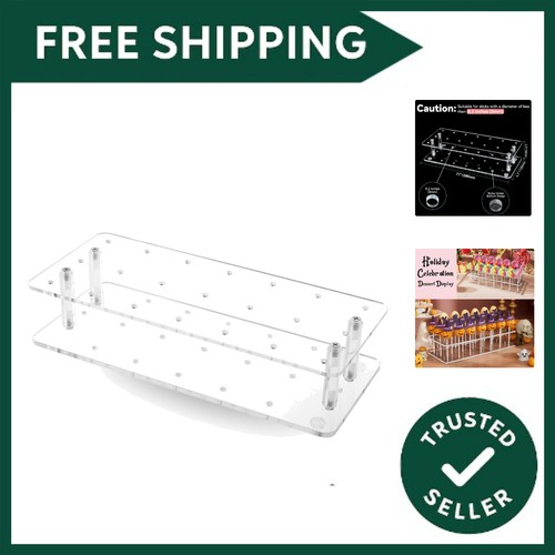 Cake pop stand holes clear - pop, stand,