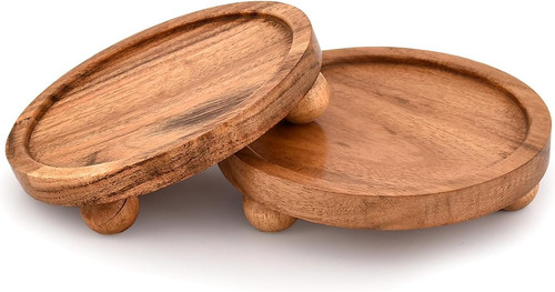 Display stand acacia - display, wood