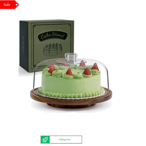 Wooden cake stand - wooden,